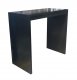 Piha Bar Table, Black 1200x600x1100