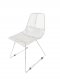Johnny Wire Chair, White